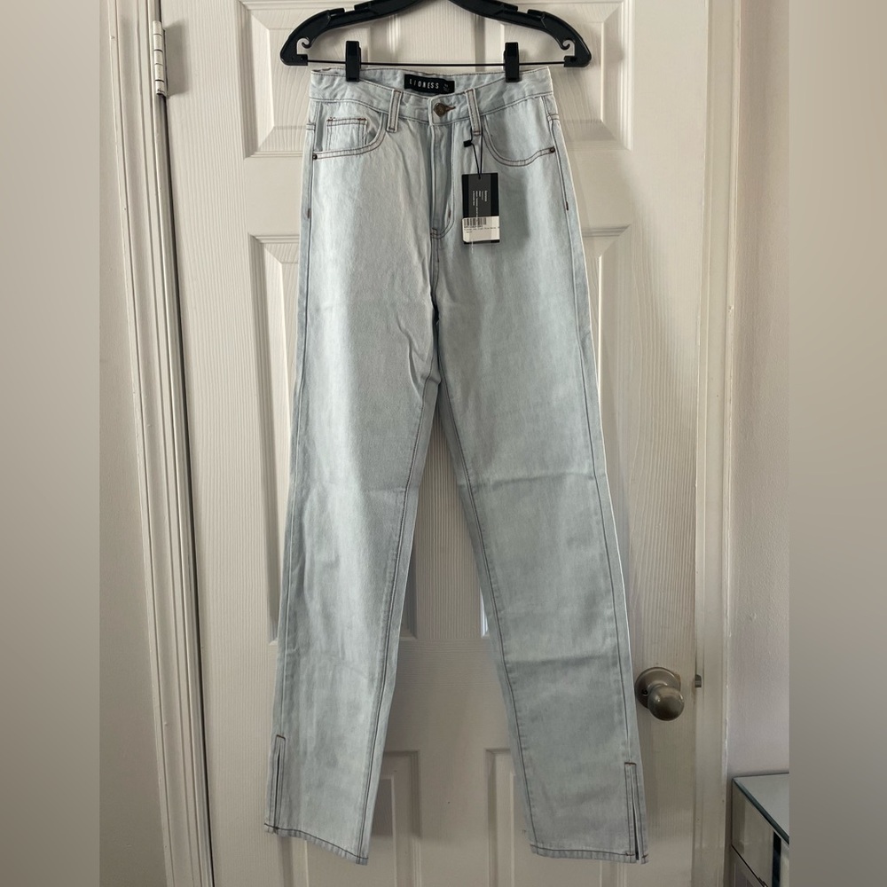 Princess Polly Alabama Jean Light Blue Denim